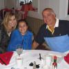 MEMBER MOTI DURON WITH WIFE JILL AND DAUGHTER MAYA.