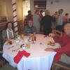 LARA FRANCO, CAROLYN & ROY QUEEN WITH STEVE COLE ENJOY THE MORNING FESTIVITIES.