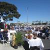 Commodore Frank welcomes attending guests.
